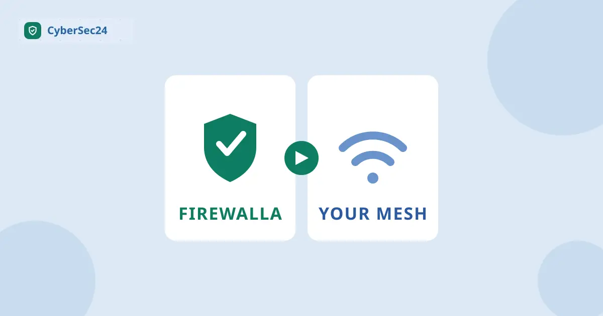How to Use Firewalla with eero or Deco Mesh (Bridge Mode) — illustration