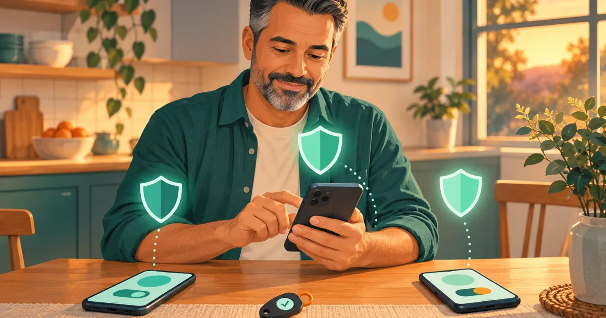 Lock your phone number against SIM swap scams — illustration