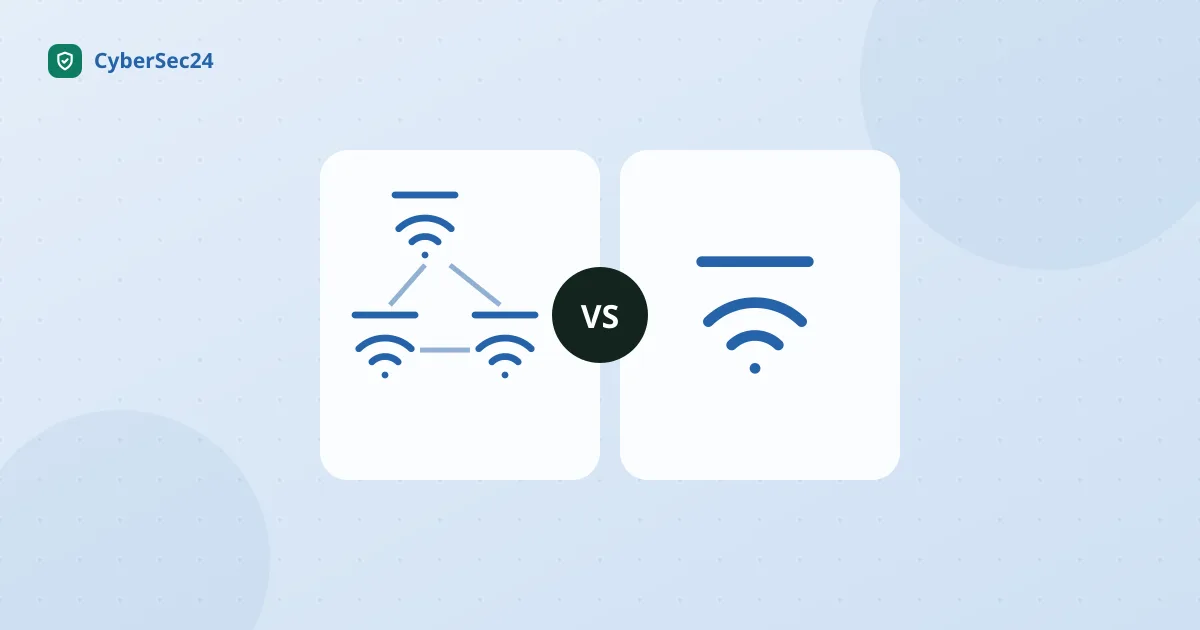 Mesh vs. a Single Router: Which Do You Need? — illustration