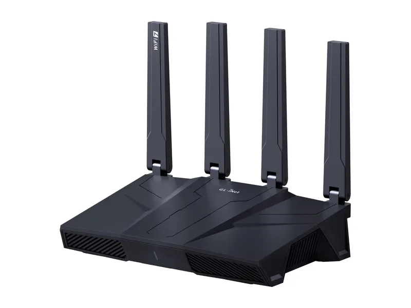 GL.iNet Flint 3 (GL-BE9300) WiFi 7 VPN Router product photo