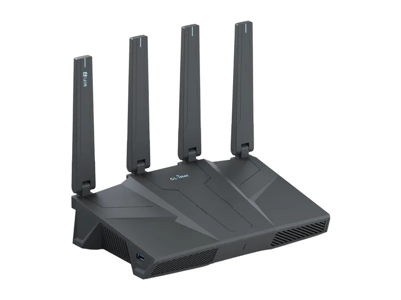 GL.iNet Flint 3e (GL-BE6500) WiFi 7 Router product photo