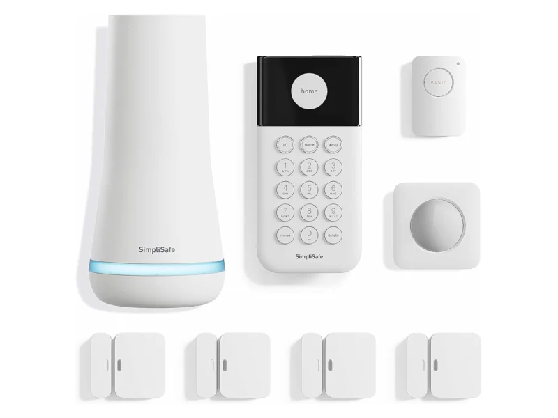 SimpliSafe 8-Piece Wireless Home Security System product photo