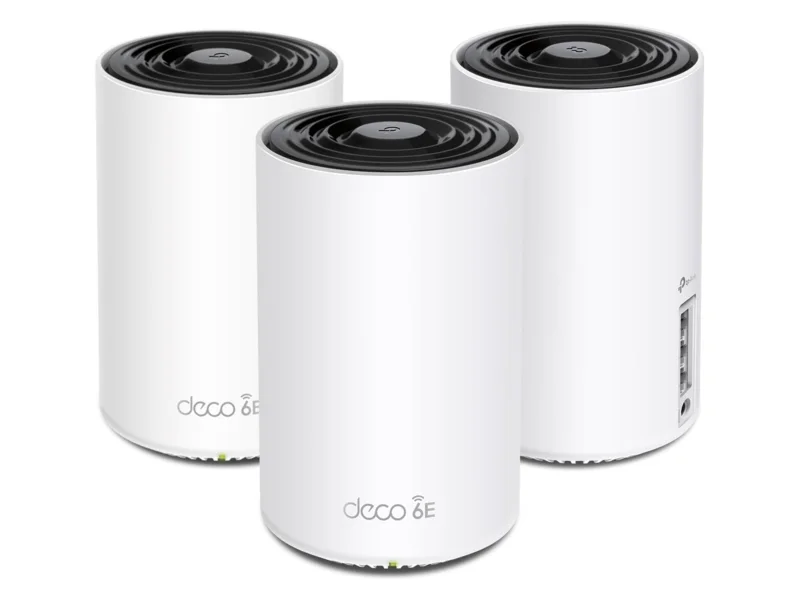 TP-Link Deco XE75 AXE5400 WiFi 6E Mesh (3-pack) product photo